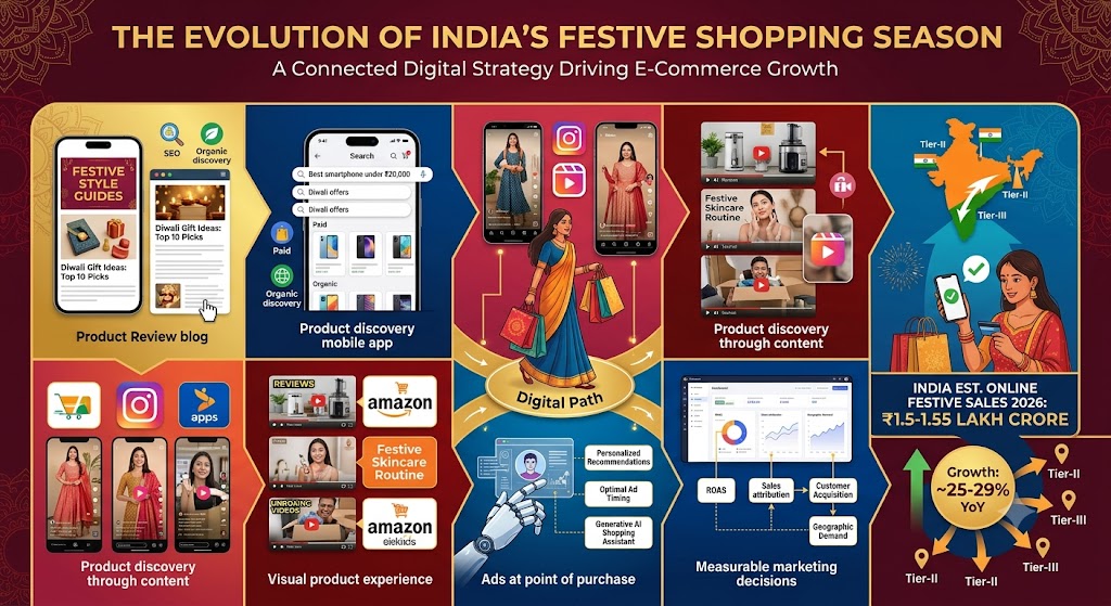 Digital Marketing Drives India&rsquo;s Festive E-Commerce Growth